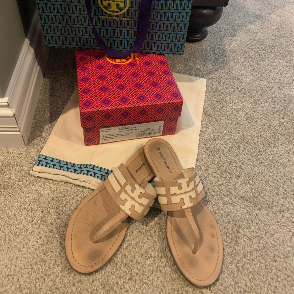 Tory Burch calf leather sandal
